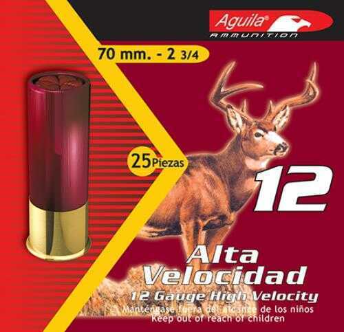 12 Gauge 2-3/4" Lead 7-1/2  1-1/4 oz 25 Rounds Aguila Shotgun Ammunition